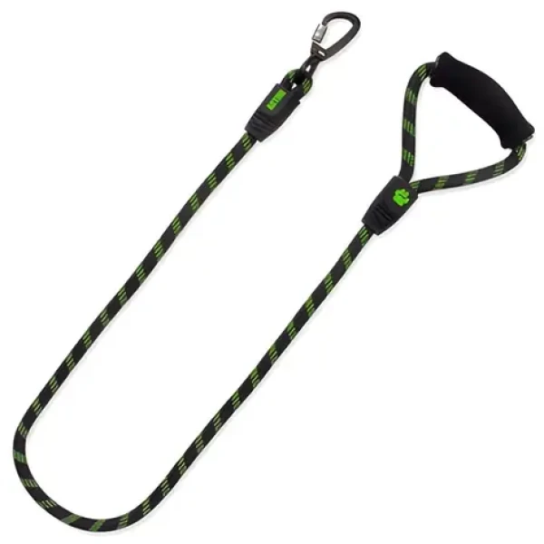 Active Dog Vodítko Sport L limetka / Provazové s karabinou / 1,3x120 cm (0904-90474)
