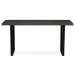Jídelní stůl 160x80cm, lamino, šedý dub, HT-R5216 GREY