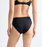 Dámské kalhotky sloggi 24/7 Cotton Lace Tai C3P - černé - SLOGGI BLACK 46