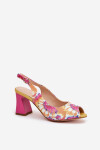 Sandály na podpatku model 210178 Step in style 39