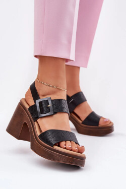 Sandály na podpatku model 213164 Step in style 38