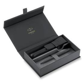 Dárková kazeta Parker Ingenuity Black BT - sada kuličkové pero a pouzdro