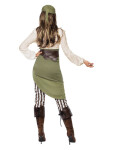 Smiffys Kostým - Pirátka zelená Velikost: L
