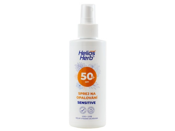 Helios Herb Sprej na opalování sensitive SPF 50+ 200 ml