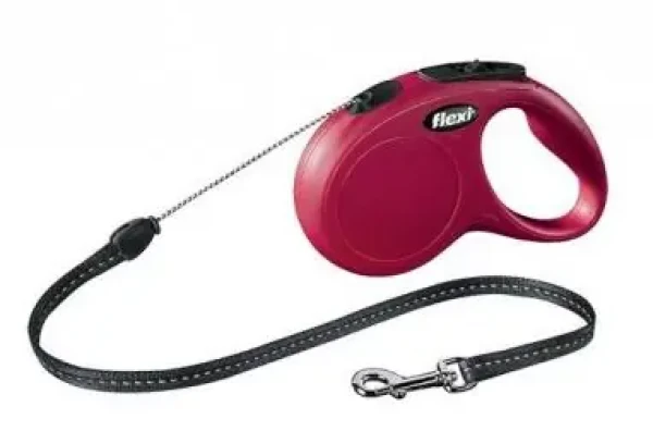 Flexi Classic S lanko 8m červené / Vodítko (FX-22702)