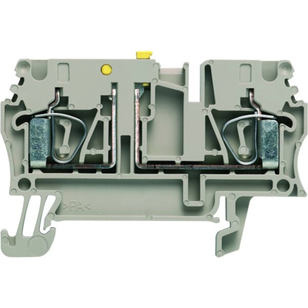 Weidmüller 1831280000 zkušební oddělovací řadová svorka pružinová svorka Tmavě béžová 100 ks