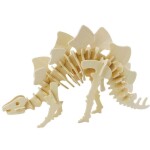 Dřevěné 3D puzzle - Stegosaurus