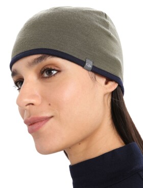 Čepice ICEBREAKER Adult Pocket Hat, Loden/Midnight Navy univerzální