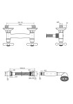 INVENA - Sprchová baterie ROMA BN-21-00S-L