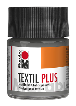 Barva na textil Marabu Textil Plus 50 ml - šedá 078