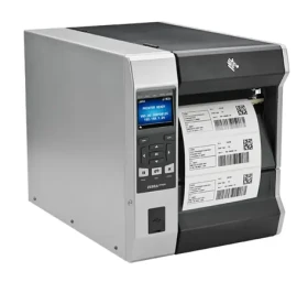ZEBRA ZT610 203dpi BT Pee rew šedá / TT / Tiskárna etiket / 203dpi / USB+RS-232+LAN+BT / navíječ / odlepovač (ZT61042-T2E0100Z)