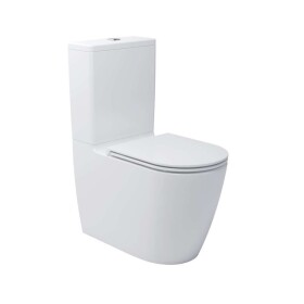 Kielle - Oudee WC kombi set s nádržkou a sedátkem softclose, Vortex, bílá 30202000