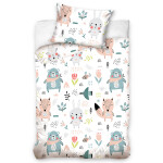 Povlečení do postýlky Báječné ráno se zvířátky