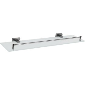 MEXEN - Arno skleněná polička, black chrome 7020737-73