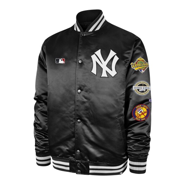47 Brand Pánská bunda New York Yankees MLB Cooperstown Patches Kingsland Velikost: S