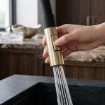 REA - Kuchyňská baterie Lago Brush Gold REA-B9336