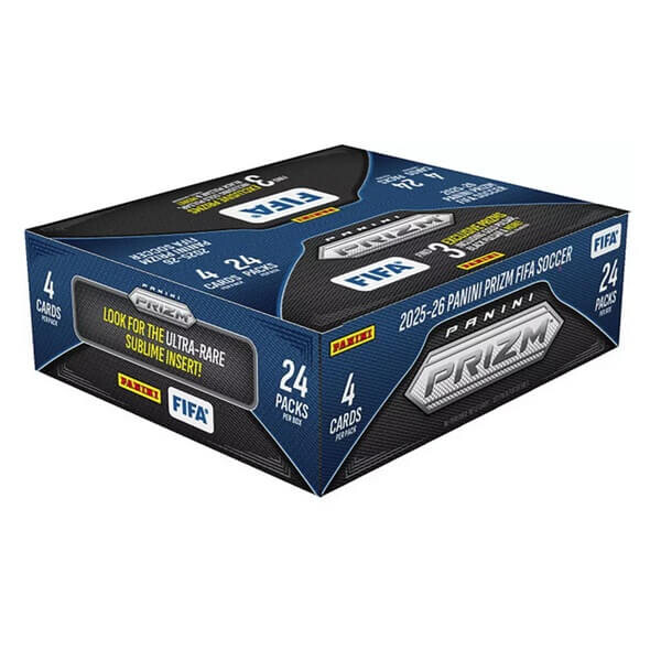 2025-2026 Panini Prizm FIFA Soccer Retail Box - fotbalové karty