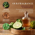 Baylis & Harding Duo kosmetiky pro muže Bergamot/Hemp/Sandalwood, hnědá barva