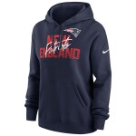 Nike Dámská mikina New England Patriots NFL Wordmark Club Hoodie Velikost: XS