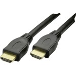 Schwaiger HDMI kabel Zástrčka HDMI-A, Zástrčka HDMI-A 3.00 m černá HDM0300043 #####4K UHD, pozlacené kontakty HDMI kabel
