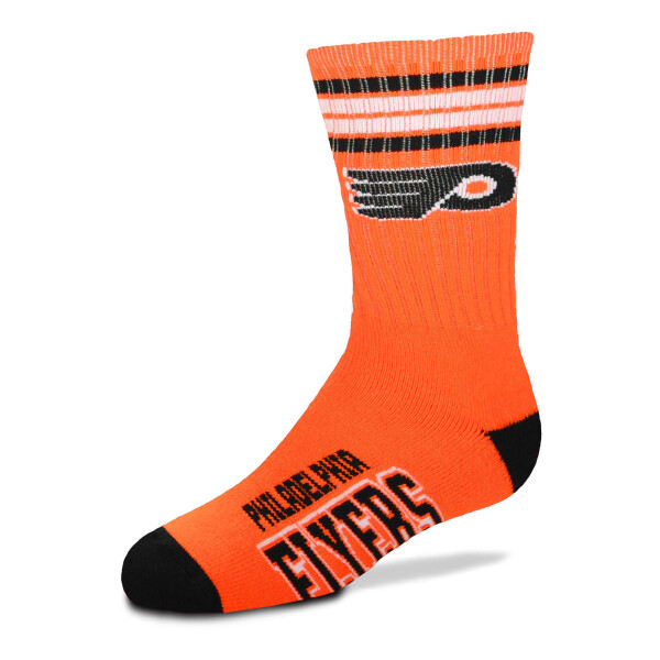 For Bare Feet Dětské ponožky Philadelphia Flyers 4-Stripe Deuce Quarter-Length
