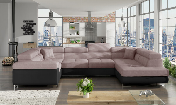 Sedací souprava Letto Provedení: Pravá U, látka: Omega 91/ Soft 11