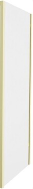 MEXEN - APIA stěna 90x190 cm 5mm zlaté transparent 840-090-000-50-00