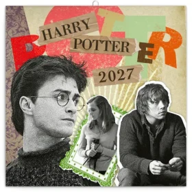 NOTIQUE Harry Potter 2027 / Poznámkový kalendář / 30 x 30 cm