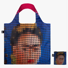 Skládací nákupní taška LOQI PIX & LOVE Mexican Icon