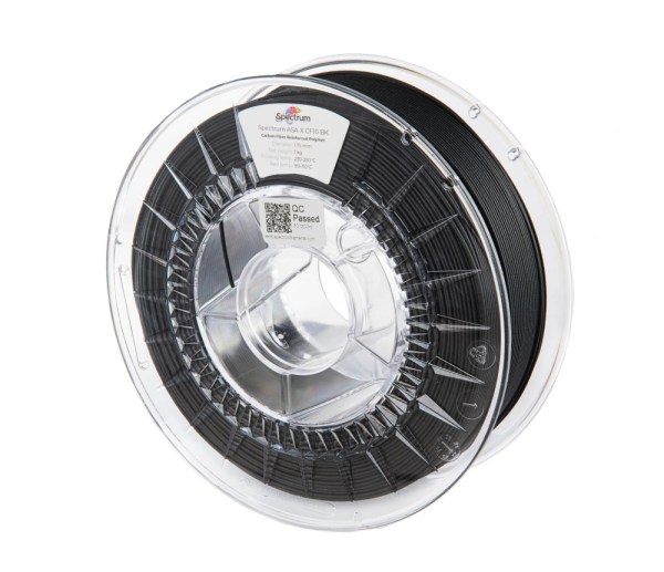 ASA-X CF10 filament černý 1,75 mm Spectrum 0,5 kg