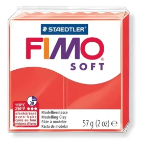 FIMO Modelovací hmota Soft indická červeň