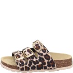 Dívčí korkové pantofle FOOTBAD Beige/Multicolored Superfit 1-800113-4000 - 40