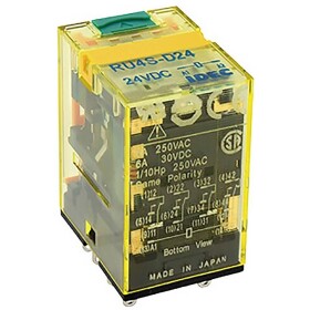 Idec RU Series průmyslové relé , 220 V/AC, 6 A, 1 ks