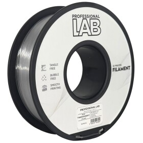 PETG filament 1,75 mm transparentní Professional Lab 1 kg