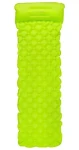 Spokey AIR BED PILLOW zelená / Nafukovací matrace / 190 x 60 x 6 cm / R-Value 2.5 (5905339410597)
