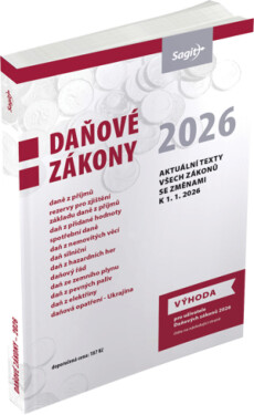 Daňové zákony 2026