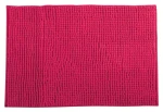MSV Koupelnová předložka CHENILLE růžová / mikrovlákno / protiskluzová / 40 x 60 cm