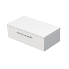 Koupelnová skříňka pod umyvadlo na desku Naturel Ratio 90x29,6x50 cm bílá mat ND901Z26.A3416 ND901Z26.A3416