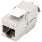 DIGITUS CAT 6A Keystone Jack, shielded, 500 MHz acc.ISO/IEC 60603-7-51,11801 AMD2:2010-04, tool free connec., set 24 pcs DN-93617-24