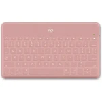 Logitech Wireless Keys to go růžová / Klávesnice / Bluetooth / Ultrapřenosná / US (920-010176)