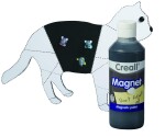 Creall Magnetická barva 250 ml černá
