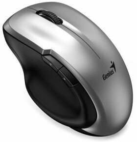 Genius Ergo 8200S Bezdrátová optická myš s připojením USB-C stříbrná / 1200 dpi / bezdrátová / USB Type-C (31030029404)