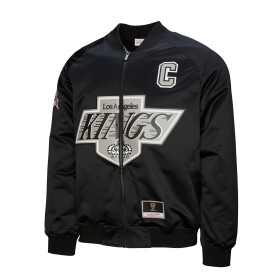 Mitchell & Ness Pánská bunda Wayne Gretzky Los Angeles Kings NHL Maxxed Out Satin Jacket Velikost: XL
