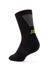 CEP dámské běžecké kompresní vysoké ponožky ULTRALIGHT 4.0 - black/grey Velikost: III (Vel. chodidla 37-40)