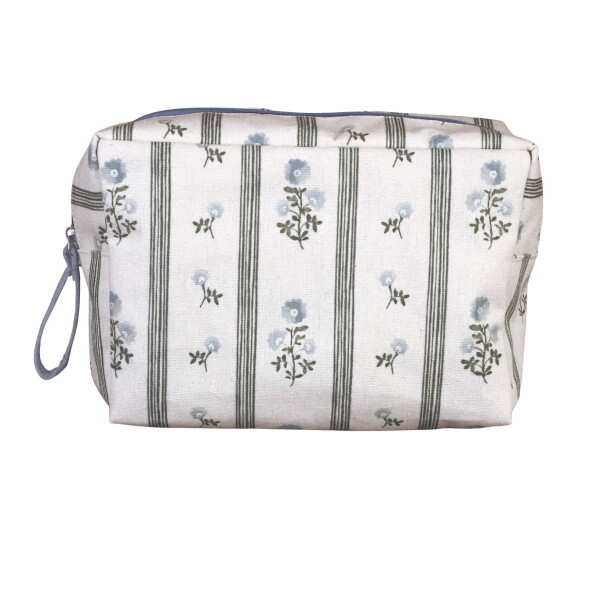 Strömshaga Kosmetická taštička Amelie M, šedá barva, textil