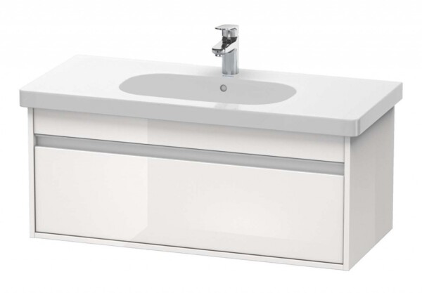 DURAVIT - Ketho Umyvadlová skříňka 41x100x46 cm, 1 zásuvka, lesklá bílá KT666802222