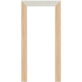 Dřevěná zárubeň sukatá - sada stojen L 2x2100 (1/2)