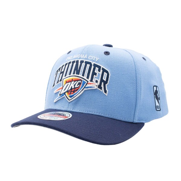 Mitchell & Ness Pánská kšiltovka Oklahoma City Thunder NBA Team Arch Classic Red Stretch-Snap