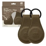 Sipo Magnetické klipy na kočárek 2ks hnědá