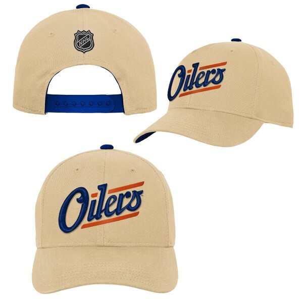 Outerstuff Dětská kšiltovka Edmonton Oilers NHL 3Rd Jersey Precurved Snap
